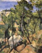 Paul Cezanne forest china oil painting artist